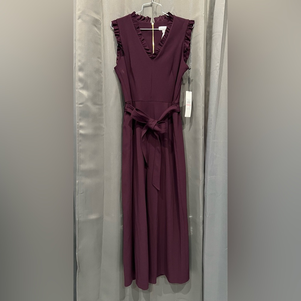 Burgundy Jumpsuit
